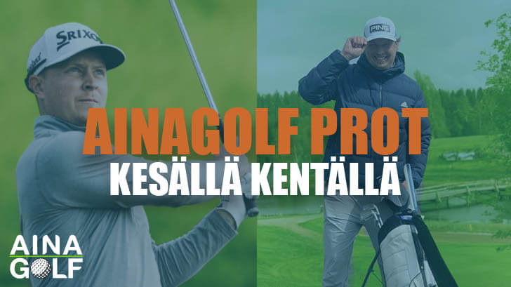 AINAGolf-valmentajat löydät kesällä kentältä